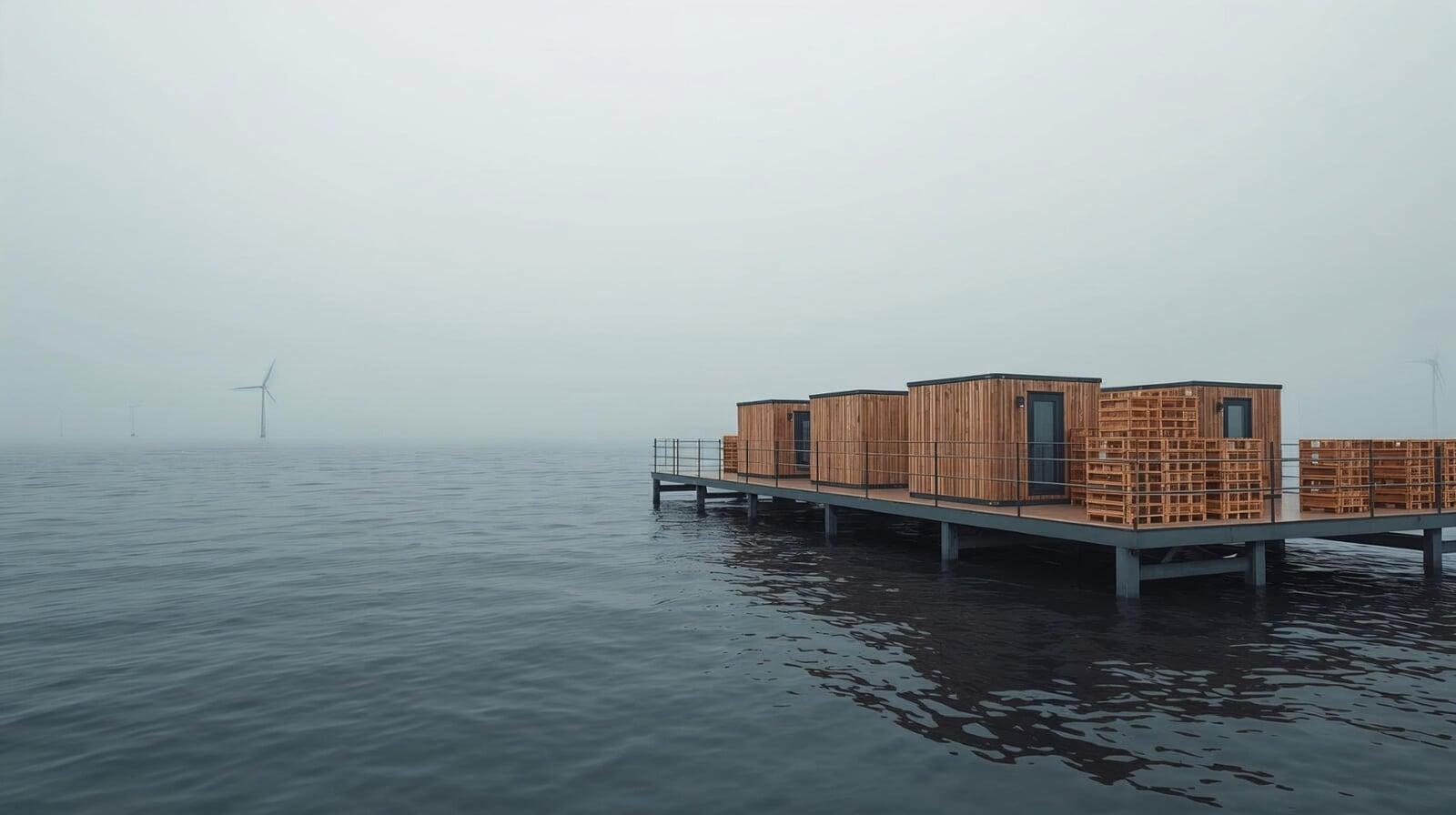 Plywood in Renewable Ocean Energy Platforms